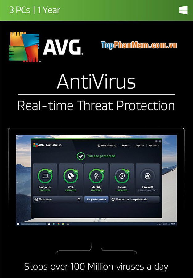 Phần mềm AVG Antivirus Free