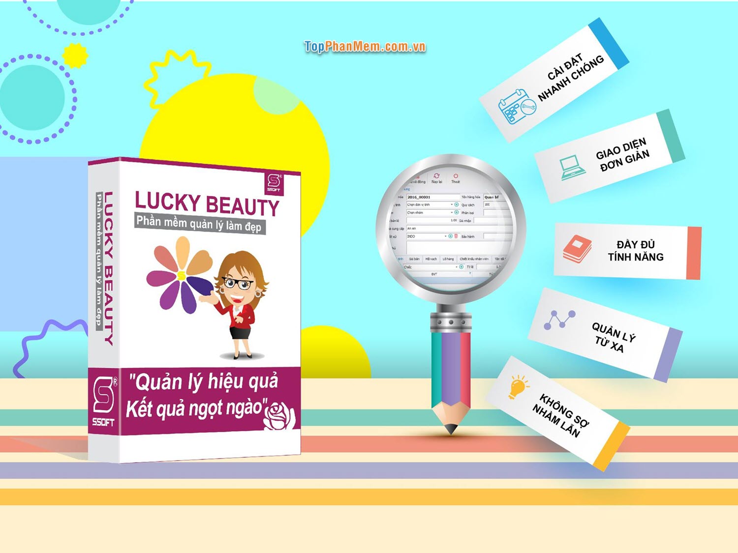 Phần mềm quản lý Spa - Spa Lucky Beauty
