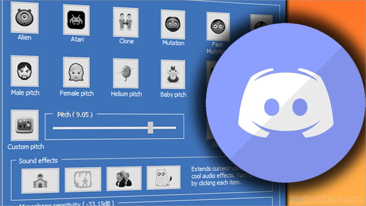 Phần mềm chỉnh giọng hay Clownfish Voice Changer