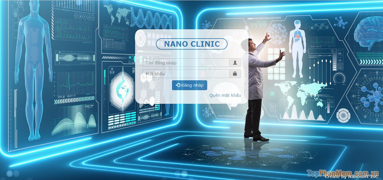 Nano Hospital – Phần mềm quản lý bệnh nhân quy mô vừa và lớn