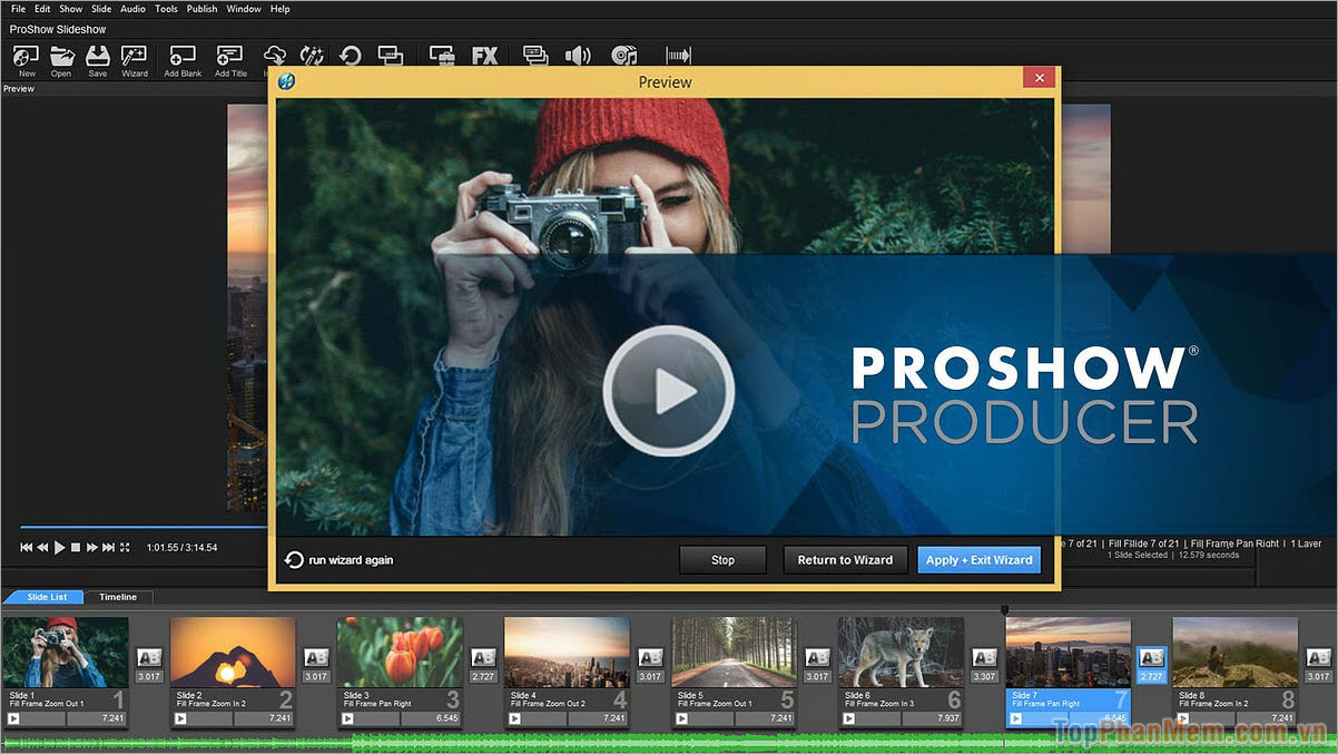 Phần mềm chỉnh sửa hình ảnh ProShow Gold