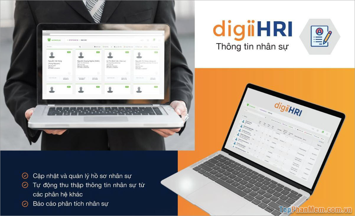 Phần mềm HRM DigiiHR