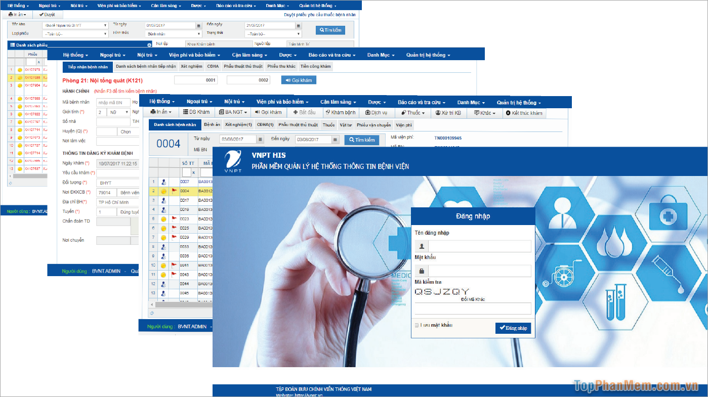 VNPT His – Phần mềm quản lý bệnh nhân tốt nhất